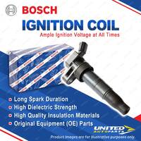 1 x Bosch Ignition Coil for Hyundai Tucson ix35 LM Sonata YF Santa Fe DM iMax TQ