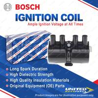 1 x Bosch Ignition Coil for Holden Barina TK 1.6L 76KW 4cyl 2005 - 2011