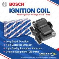 1 x Bosch Ignition Coil for Smart Fortwo 450 Roadster 452 0.7L 45KW 60KW