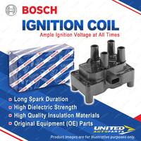 1 x Bosch Ignition Coil for Ford Fiesta JD JH WS WT Focus LW Ecosport JK8