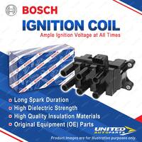 1 x Bosch Ignition Coil for Ford Falcon Fairlane Fairmont LTD AU Cougar SW SX