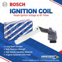 1 x Bosch Ignition Coil for Alfa Romeo Giulietta 940 1.4 TB Mito 955 Petrol