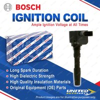 Bosch Ignition Coil for Audi RS6 CRDB RS7 CWUC S6 S7 CTGE S8 4.0 TFSI Quattro D4