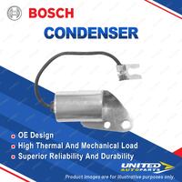 Bosch Ignition Condenser for Ford Australia Fairlane ZA ZD Falcon XR XT XW XY