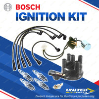 Bosch Ignition Kit for Ford Courier 2.0L 58Kw Ute 11/1982-08/1985 Platinum