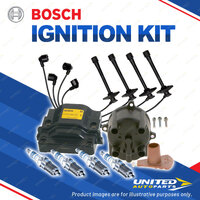 Bosch Ignition Kit for Holden Apollo JP 2.2L 93Kw Sedan Wagon 1995-1997 Platinum