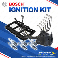 Bosch Ignition Kit for Holden Calais Commodore VX VY Monaro V2 3.8L Platinum