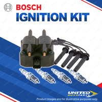 Bosch Spark Plugs Coil Lead Kit for Mini Cooper S R50 R52 R53 1598cc Nickel