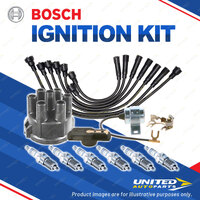 Bosch Ignition Kit for Nissan Patrol II G60 G61 4.0L 108Kw 01/79-12/80 Nickel