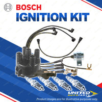 Bosch Ignition Kit for Nissan Urvan E23 2.0L 64Kw Van 12/1982-12/1986 Nickel