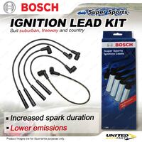 Bosch Ignition Leads for BMW 3 Series E30 E36 318i 4cyl 1987-1993 M40B18 184E1