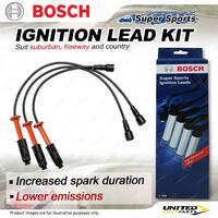 Bosch Ignition Leads for Daewoo Korando KJ Musso FJ 3.2L 6cyl 1998-2000