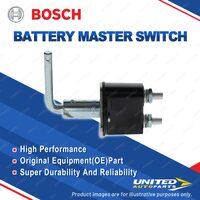 Bosch Battery Master Switch for DAF F 1800 FAV 1800 DT 6150cc 111kW 1970-1972