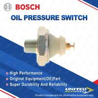 Bosch Oil Pressure Switch for Daihatsu Rocky F70 F75 F80 F85 2.8L 05/85-12/98