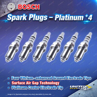 6 x Bosch Platinum +4 Spark Plugs for BMW 320i 325i 328i 520i 525i Z3 E36 E34