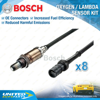 8 x Bosch Oxygen Lambda Sensors Pre & Post for Mercedes Benz S600L W220 5.8L V12