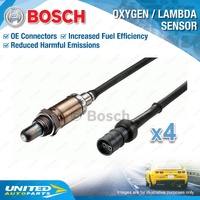 4 x Bosch Oxygen Lambda Sensors Pre & Post for Holden Adventra VZ 5.7L LS1 V8