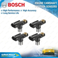 4 x Bosch Camshaft Position Sensors for Holden Adventra Calais Commodore VZ 3.6L