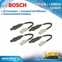 4 x Bosch Oxygen Lambda Sensors Pre & Post for Ford F250 RM RN Explorer UT UX UZ