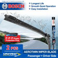 Bosch Aerotwin Front Pair Wiper Blades for Honda Civic Sedan Hybrid FD