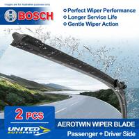 Bosch Front Pair Wiper Blades for Mercedes Benz A-Class CLA-Class 117 GLA-Class