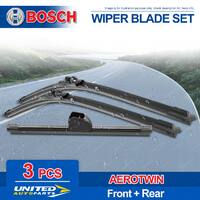 Bosch Aerotwin Plus Wiper Blade Set for Alfa Romeo Stelvio 11/2016-onward