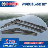 Bosch Aerotwin Plus Wiper Blade Set for Alfa Romeo Giulietta 940 4/2010-onward