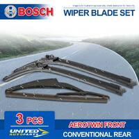 Bosch Aerotwin Plus Wiper Blade Set for Citroen C3 B618 7/2016-onward