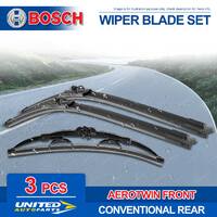 Bosch Aerotwin Retrofit Wiper Blade Set for Daihatsu Sirion I M1 4/1998-7/2004