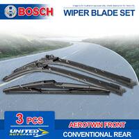 Bosch Aerotwin Retrofit Wiper Blade Set for Daihatsu YRV M2 8/2000-7/2005