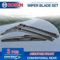 Bosch Aerotwin Retrofit Wiper Blade Set for Mazda 3 Hatchback BM BN 2013-onward