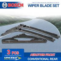 Bosch Aerotwin Plus Wiper Blade Set for Peugeot 207 A7 5/2006-12/2011