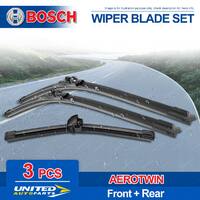 Bosch Aerotwin Plus Wiper Blade Set for Skoda Fabia 5J2 Roomster 5J7