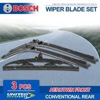 Bosch Aerotwin Retrofit Wiper Blade Set for Toyota Landcruiser Prado J12 02-09