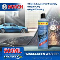 500ml Bosch Windscreen Washer Additive Glass Cleaner Fluid Wiper Cleaning Agent