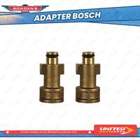 2 pcs of Bowden's Own Snow Blow Cannon Bosch Adapters Pressure Washers