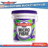 Bowden's Own Microfibre Bucket with Lid - Safe and Sealed Premium Quality