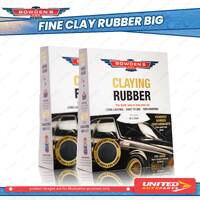 2 x Bowden's Own Fine Clay Rubber Big - Super Fine Grade Specialised Rubber