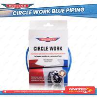 Bowden's Own Circle Work Blue Piping - Long Lasting and Machine Washable