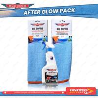 Bowden's Own After Glow Pack include a Drying Aid and two Big Softie Cloths