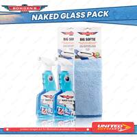 2 x Bowden's Own Naked Glass Packs Home Applications Premium Quality