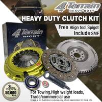 4Terrain HD Clutch Kit Include SMF for Nissan Navara D40 05/2010-2019