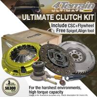 4Terrain Ultimate Clutch Kit Include SMF+CSC for Holden Colorado RG