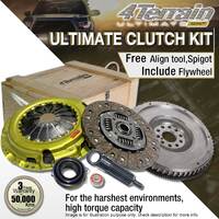 4Terrain Ultimate Clutch Kit Include Flywheel for Toyota Hilux KUN16 KUN26