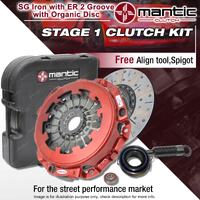 Mantic STAGE 1 Organic Disc Clutch Kit for Nissan NX-NXR B13 10/1991-09/1995