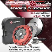 Mantic STAGE 3 Clutch Kit Include SMF + CSC for Holden Commodore VE Series II VF