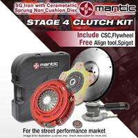 Mantic Sprung Clutch Kit Include Steel Flywheel + CSC for Holden Commodore VE