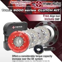 Mantic Track Sprung Organic Heavy Clutch Kit & SMF for Chevrolet Corvette C6