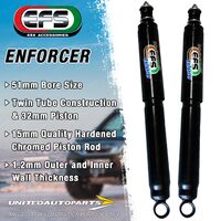 Pair Front EFS Enforcer 4WD Shocks 50mm Lift for DAIHATSU ROCKY F70 F75 F80RV