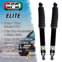 Pair Rear EFS Elite Shock Absorber 50mm Lift for Volkswagen Amarok 06/2023-On